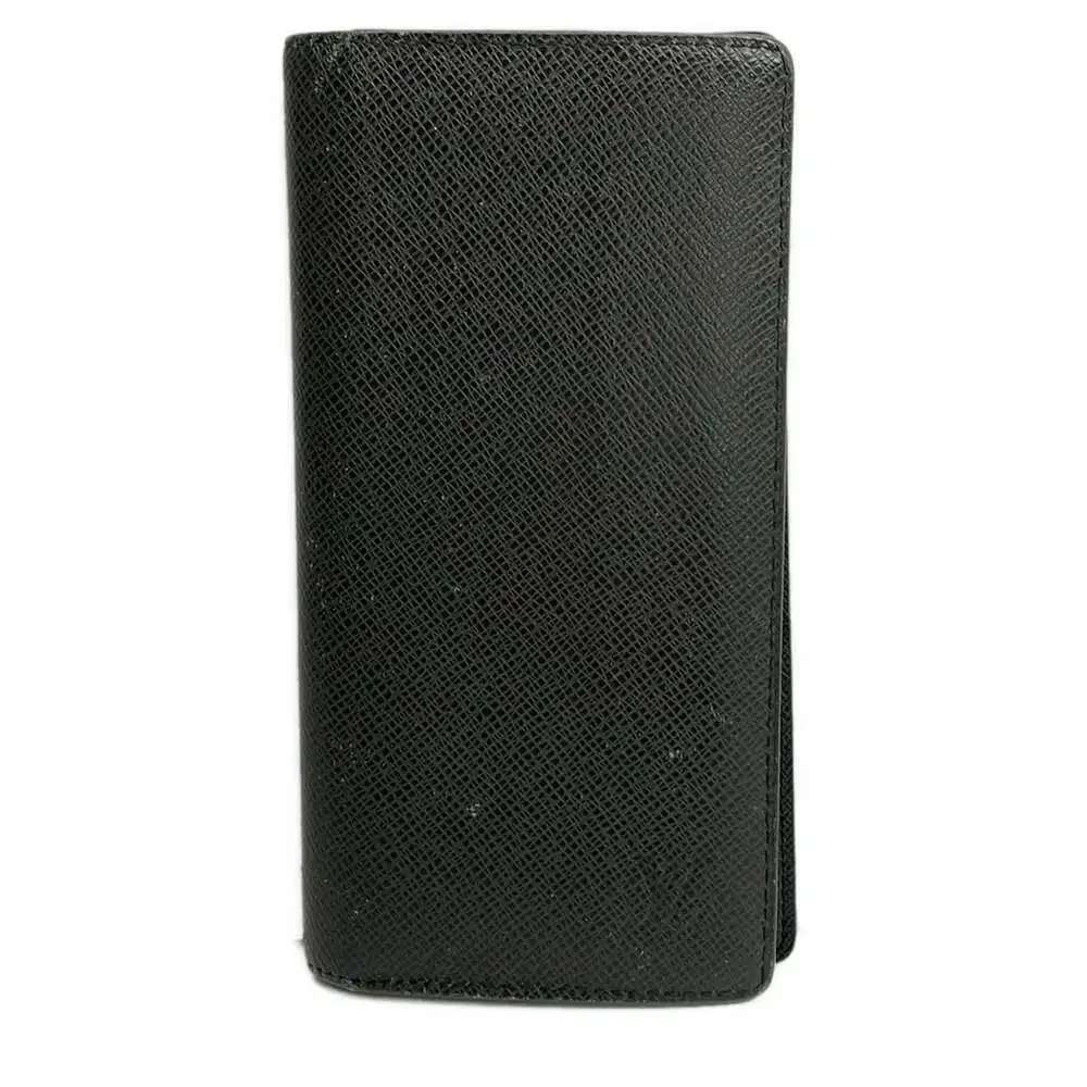 Louis Vuitton Portefeuille Brazza Taiga Long Wallet M32572 (New Model)